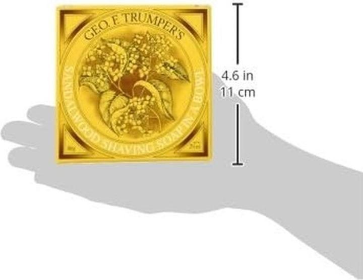 Immagine prodotto Geo F. Trumper Geo F Trumper Ciotola da barba in legno di sandalo per pelli normali 80g (Sapone da barba)
