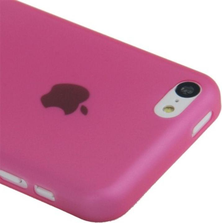 Produktbild König Design Schutzhülle Case Ultra Dünn 0,3mm für Handy Apple iPhone 5C Pink (Apple iPhone 5c)