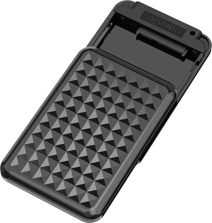 Actual product image Aisens CAJA EXTERNA 2.5 ASE-2521B 9.5MM SATA A USB3.1 GEN1 NEGRA (2.5")