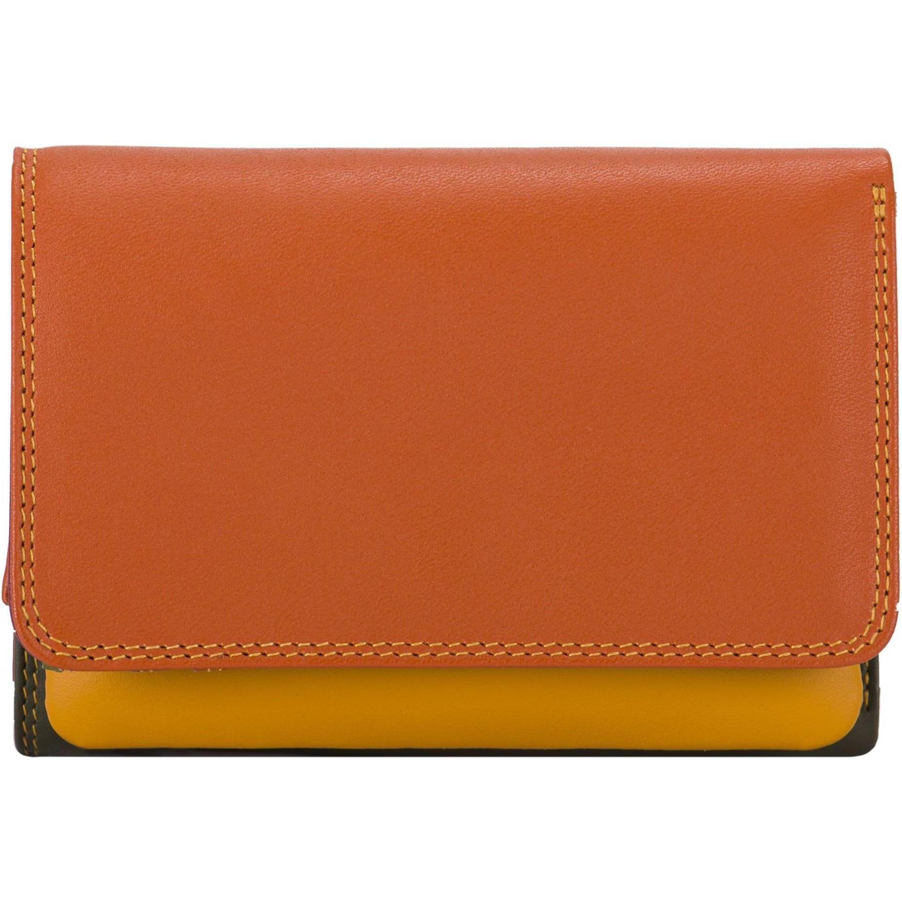 Mywalit, Damen, Portemonnaie, Geldbörse Leder 12 cm, Braun