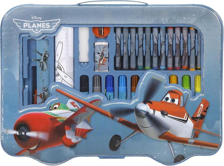 Produktbild Disney Malkoffer Planes, 43-teilig
