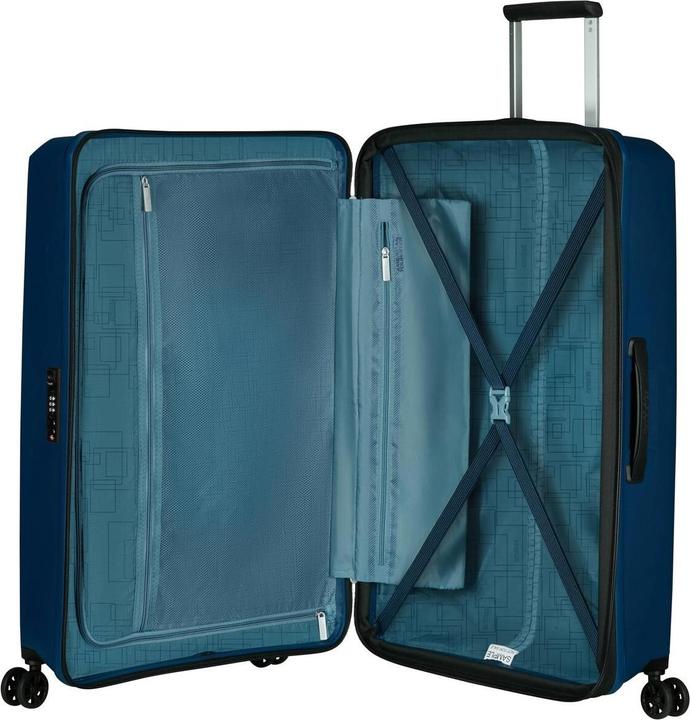 Image du produit American Tourister Valise de voyage Aerostep 101.5 L, Navy Blue (101.50 l)