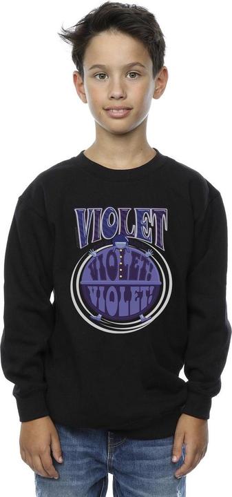Produktbild Willy Wonka & the Chocolate Factory Violet Turning Violet Sweatshirt Jungen (140, 146)