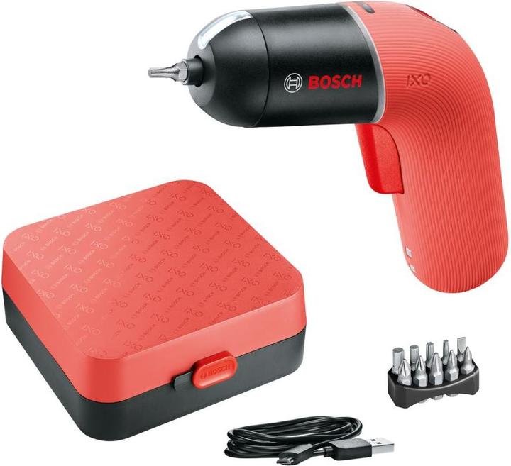 Produktbild Bosch Home & Garden IXO 6 – MyIXO (black / fresh red)