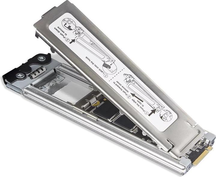 Actual product image Icydock ICY DOCK housing 8x M.2 NVMe SSDPCIe PCIe 4.0 64Gbps, for 5.25" bay