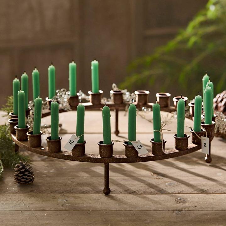 Immagine prodotto Loberon Corona di candele Margarite marrone antico (Ø 41 cm)