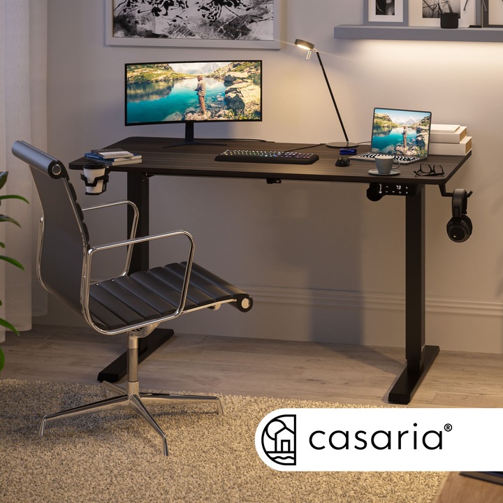 Actual product image Casaria Desk (110 x 60 x 118 cm)