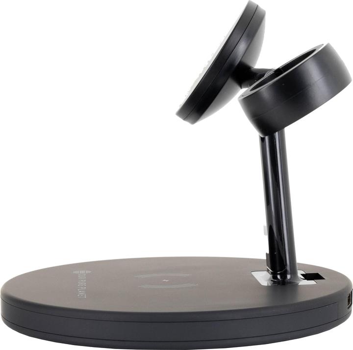 Actual product image Our Pure Planet OPP128 Charger for mobile devices Smartphone Black DC Wireless charging (25 W)