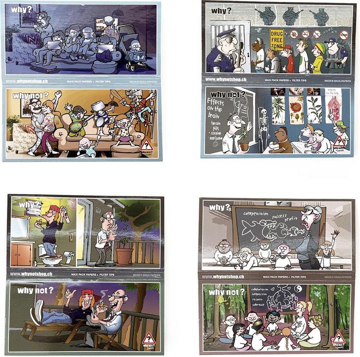 Why not? Collectorspack Why Not Rolling Paper par Ivan Art - Papier d'éducation 4pcs