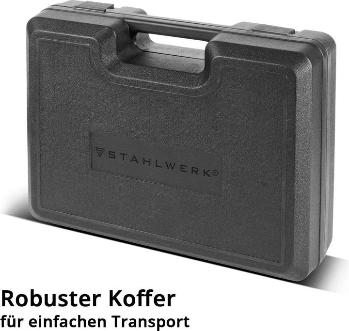 Actual product image Stahlwerk Gripzangen Set 4-teilig C-Form 6 bis 14 Zoll inklusive Transportkoffer (380 mm)