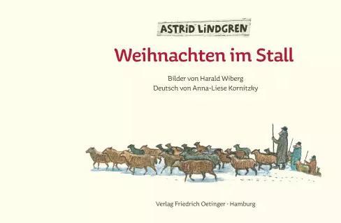 Actual product image Weihnachten im Stall (German, Astrid Lindgren, 1961)