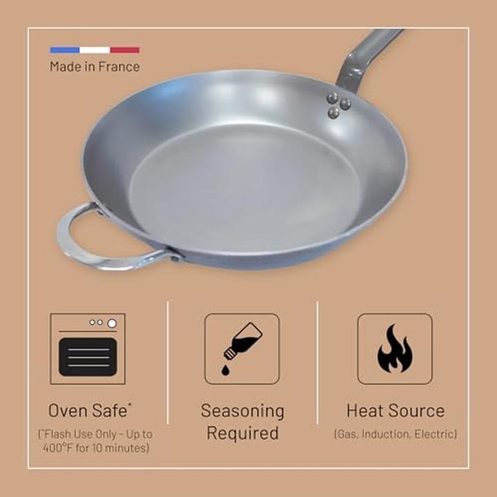 Produktbild de Buyer Mineral B Element (32 cm, Bratpfanne, Eisen, Stahl)