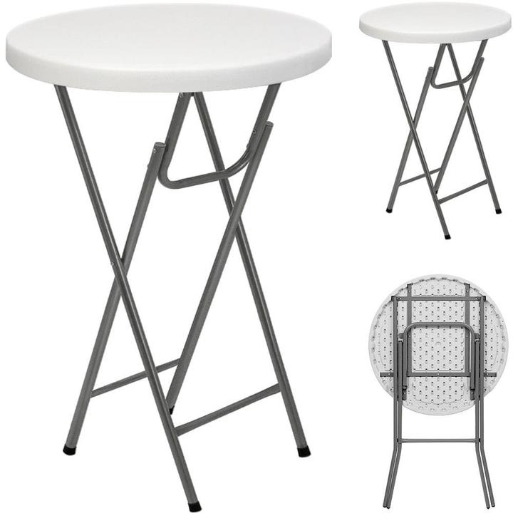 Actual product image Casaria High table (110 x 72 x 72 cm)