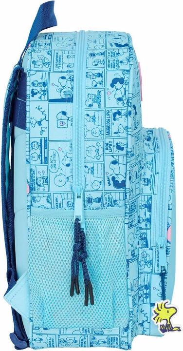 Produktbild Peanuts Snoopy Schulrucksack Love Blau 32 X 38 X 12 Cm