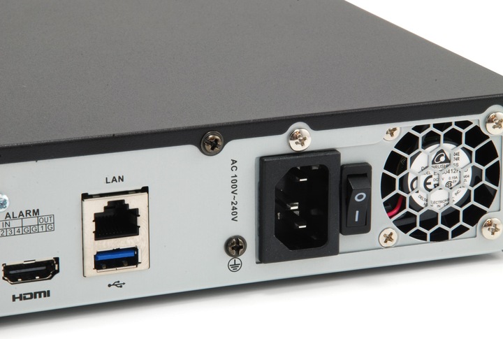 Actual product image LevelOne NVR-0508 8 Channel PoE Network Video Recorder 8 PoE Outputs H.265/264 (Network Video Recorder (NVR))