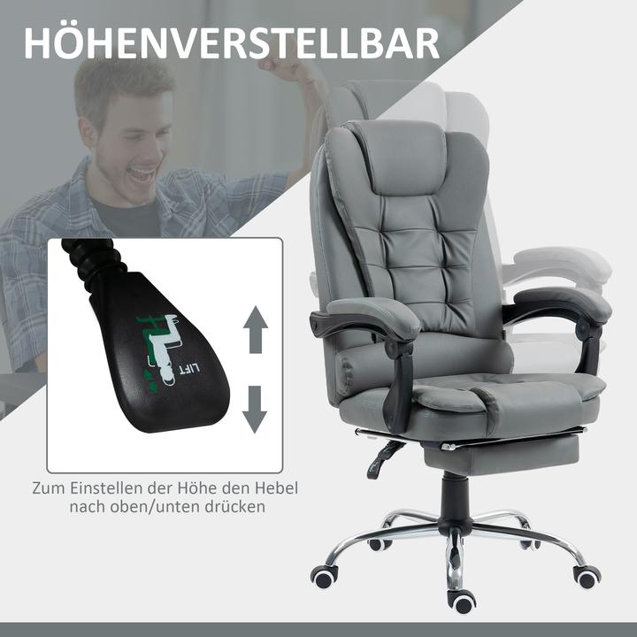 Image du produit Homcom Chefsessel (45 - 53 cm)