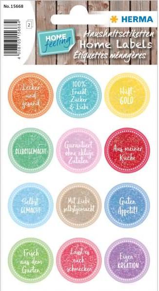 Produktbild HERMA Sticker Sprüche