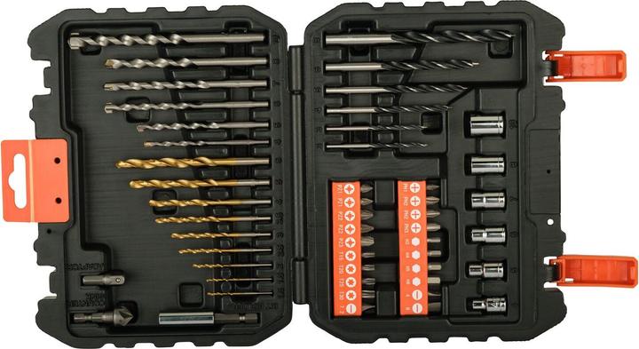 Actual product image Black & Decker Drill bits & screwdriver bits set, 50 pieces (1.5)