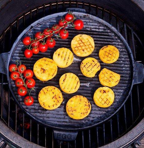 Produktbild Big Green Egg Grillplatte aus Gusseisen 2XL/XLarge/Large