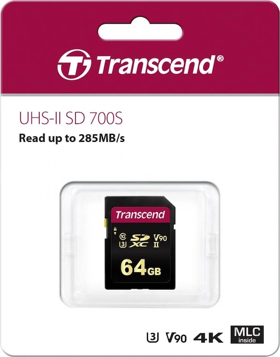 Produktbild Transcend SDXC 700S (64 GB, SDXC, U3, UHS-II)