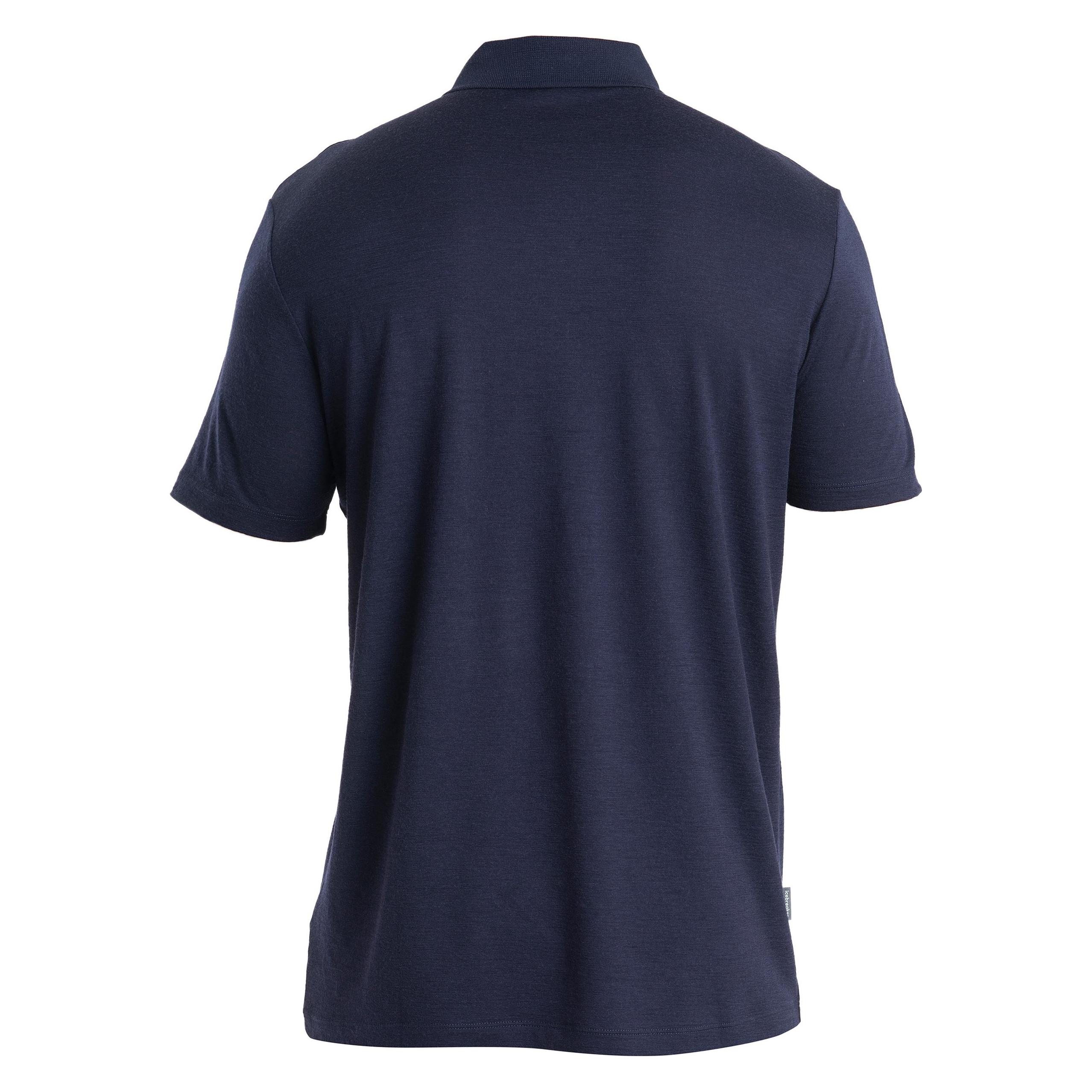 Icebreaker, Herren, Funktionsshirt, Merino 150 Tech Lite Iii S/S Polo (L), Blau, L