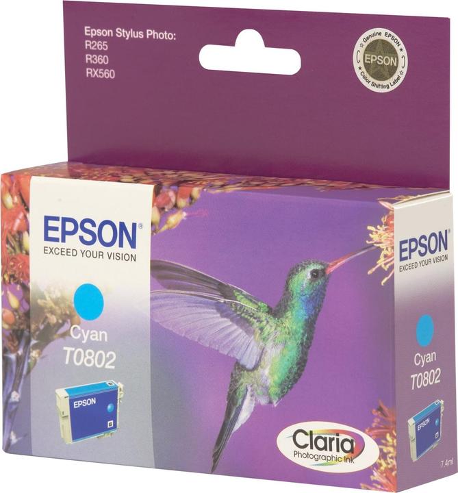 Produktbild Epson T0802 Claria Photographic (C)