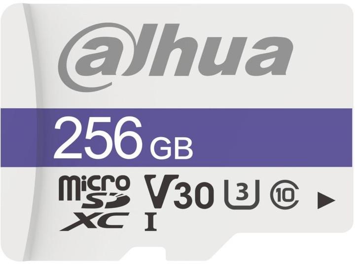 Produktbild Dahua Karte TF-C100 MicroSDXC 256 GB Klasse 10 U3 V30 (TF-C100 (256 GB, microSDXC, U3, UHS-III)