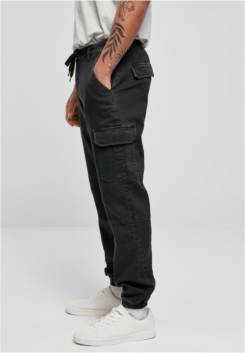Actual product image Urban Classics Knitted Cargo Jogging Pants (S)