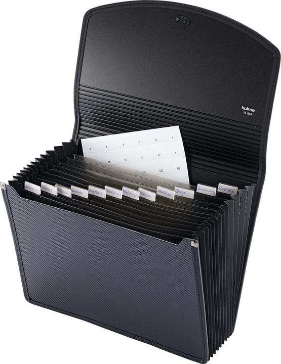Produktbild Kolma Fächermappe Selection A4 Recycling flexible Bodenöffnung 12 Tab (A4, 1x)