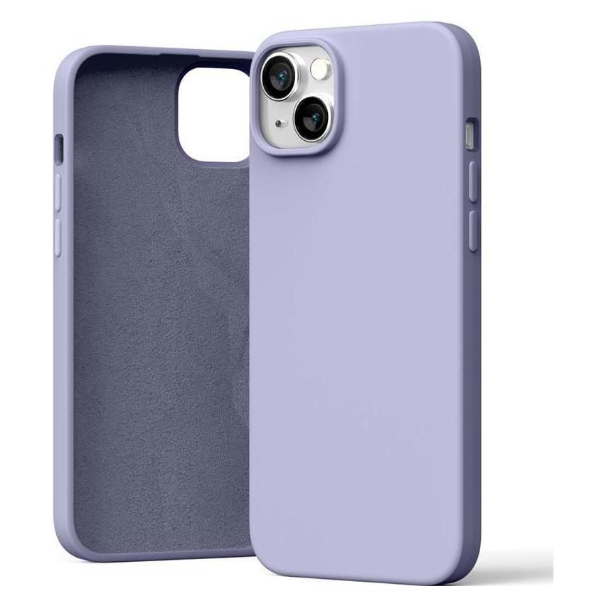 Mercury Viola/Grigio Silicone Sam S25+ S936 Lawendowy/Lavender (Samsung Galaxy S25, Samsung Galaxy S25+), Cover Smartphone,