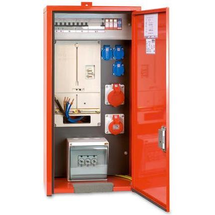 Dietzel, Systemstromversorgung, Baustromverteiler 17,3kVA 1CEE16A 54307