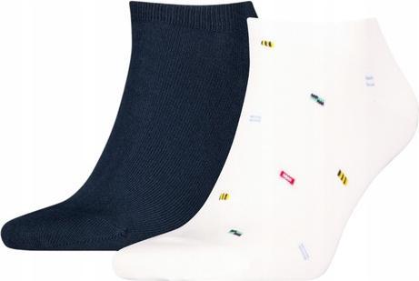 Productafbeelding Tommy Hilfiger Socken Söckchen 2P Weiss/Marine (43 - 46)