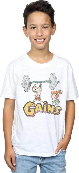 Produktbild The Flintstones Bam Bam Gains Distressed TShirt Jungen (152, 158)