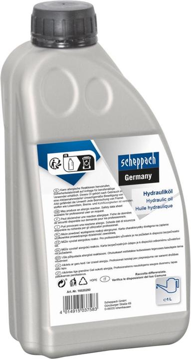 Produktbild Scheppach Hydrauliköl (1000 ml)