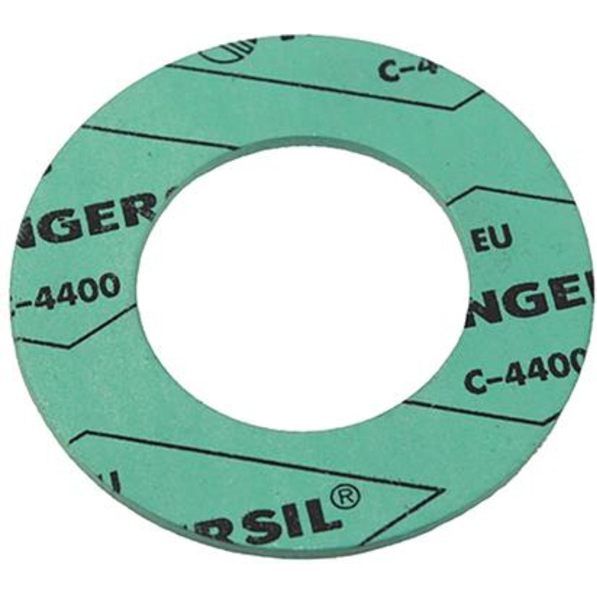 Klinger, Guarnizione della porta, Anello di tenuta piatto KLINGERsil C-4400 DIN2690 Dim.218x169x2 ND PN 10
