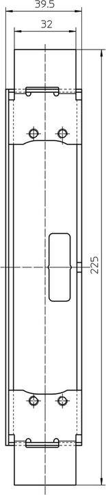 Actual product image Simonswerk TECTUS mounting elements for steel frames