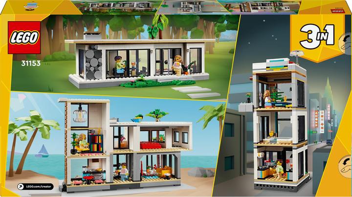 Immagine prodotto LEGO Casa moderna (31153, LEGO Creator 3-in-1)