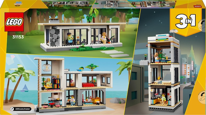 Produktbild LEGO Modernes Haus (31153, LEGO Creator 3-in-1)
