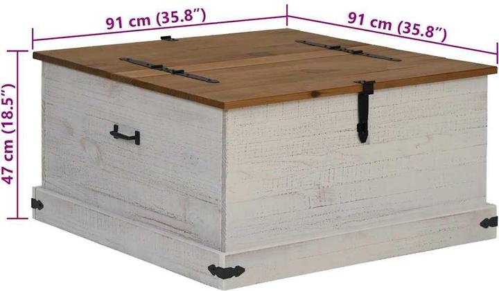 Immagine prodotto vidaXL Truhe (91 cm, 1x)