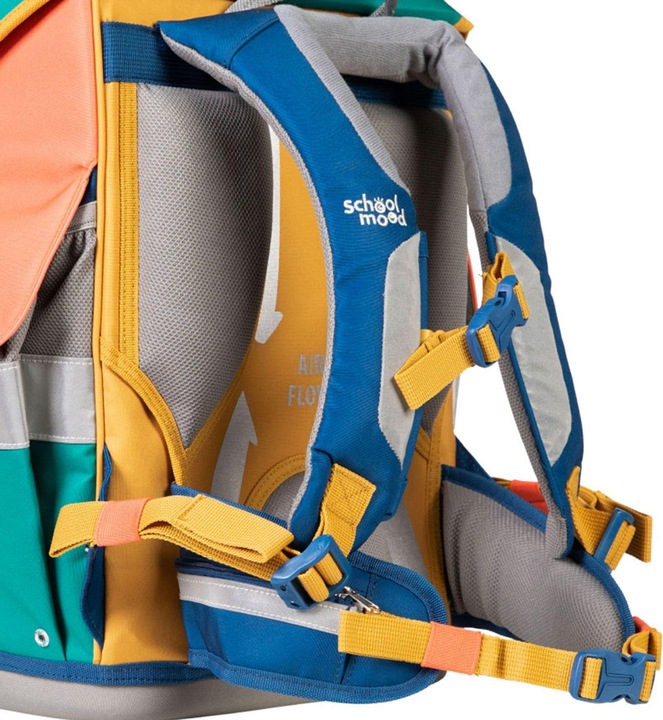 Immagine prodotto School-Mood Set di zaini per la scuola Timeless Pro da 7 pezzi (23.50 l)
