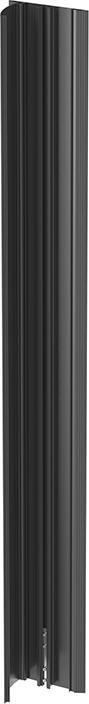 Actual product image Multibrackets Top shelf cable duct 139x1100, aluminium, black (Duct, 110 cm)