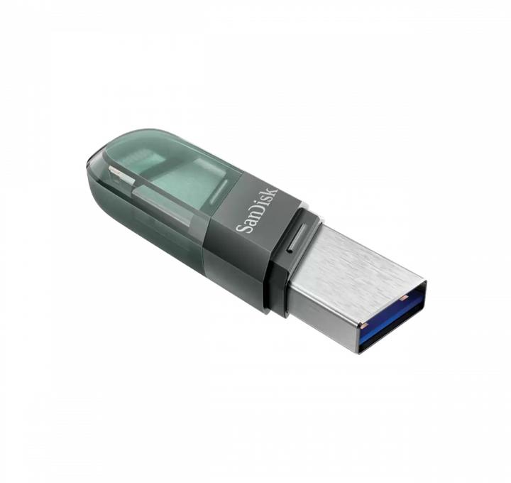 Immagine prodotto SANDISK USB-A 3.0 / Lightning FlashDrive iXpand Flip, 128Gb (128 GB, Micro USB-A, Mini USB-A, Thunderbolt, USB-A)