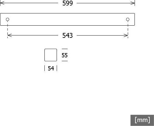 Produktbild LTS AQUA 101.840 ws LED-Wandleuchte 840 (1780 lm)