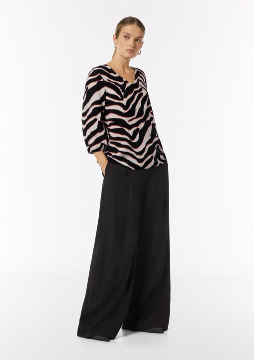 Immagine prodotto Comma Bluse Crêpe-Bluse mit kurzen Ballonärmeln (42)