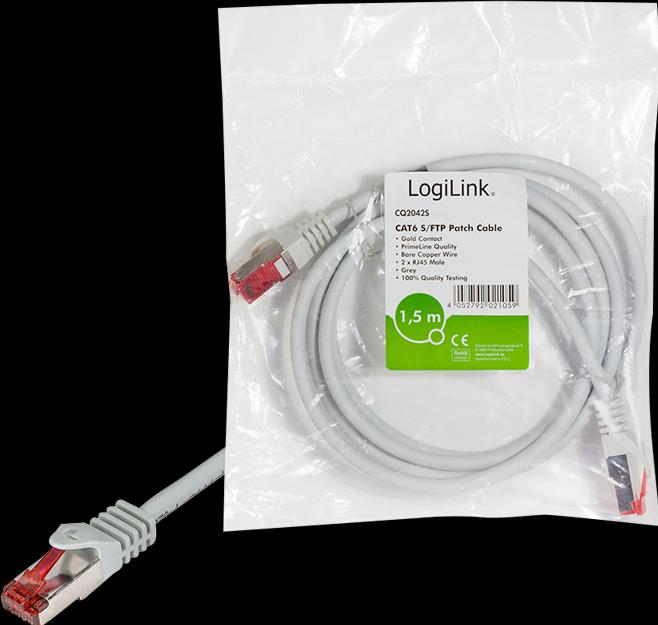 Actual product image LogiLink Network cable (S/FTP, CAT6, 7.50 m)