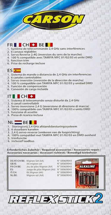 Produktbild Carson Modellsport Reflex Stick II Ha