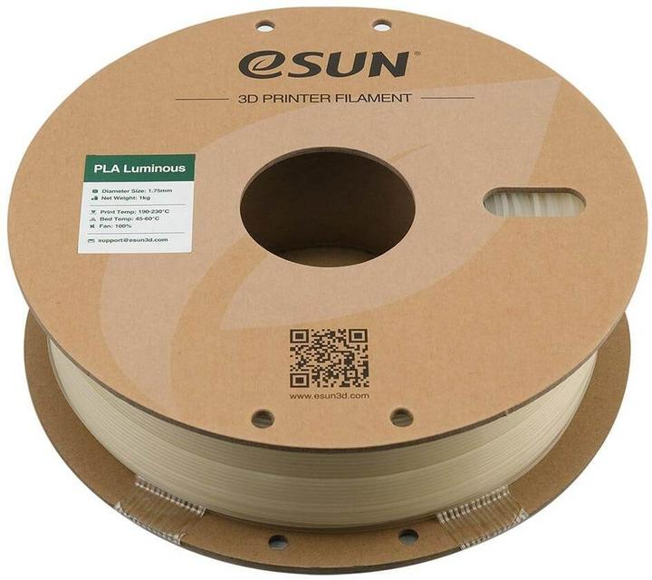 Produktbild eSUN PLA Luminous Rainbow Filament 1.75mm 1Kg (PLA, 1.75 mm, 1000 g, Mehrfarbig)