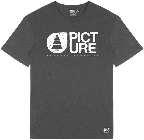 Produktbild Picture BASEMENT DRAW T-Shirt dunkel grau S (S)