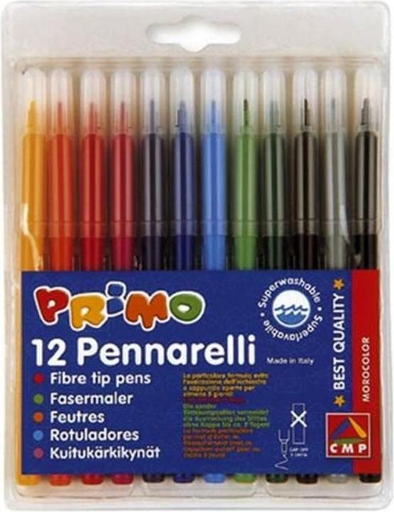 Primo Fasermaler Assortiert, 12 Stück (12x)