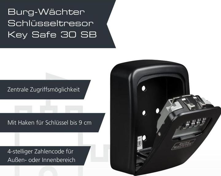 Actual product image Burg Wächter KEY SAFE 30 SB key safe